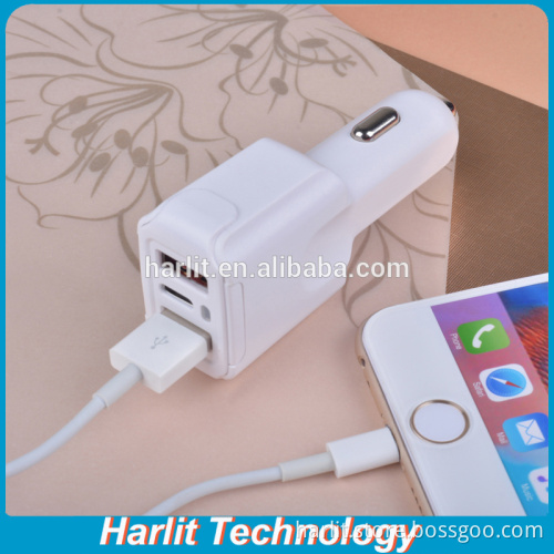 Wholesale Good Quality 3 Ports Usb Car Charger 5V 4.8A USB QC3.0 Car Charger With Type C Charge Port